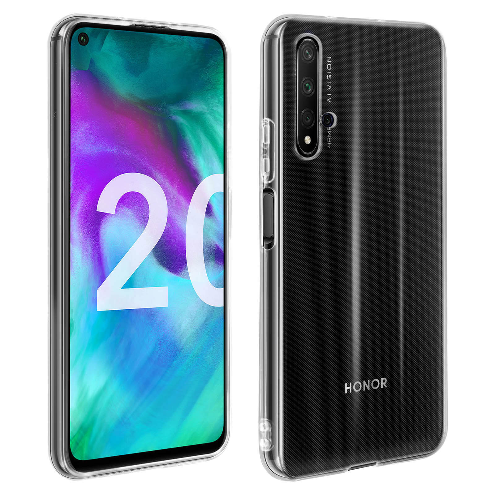 Series, Nova AVIZAR Transparent Backcover, Huawei, 5T, Gelhülle