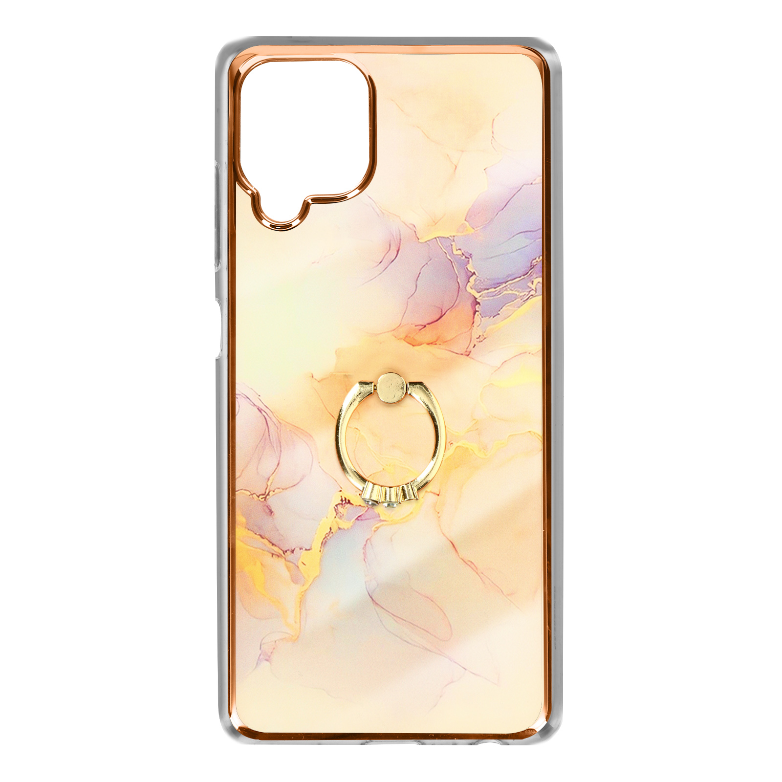 AVIZAR Marmormuster Series, Backcover, Samsung, Rosegold Galaxy M22