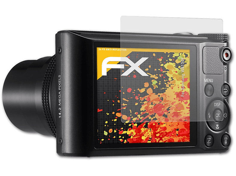 FX-Antireflex ATFOLIX 3x Displayschutz(für WB150F) Samsung