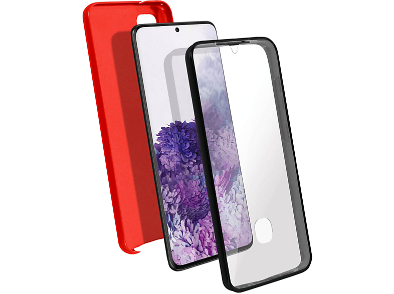 AVIZAR Rundumschutz Series, Full Cover, Samsung, Galaxy S20, Rot