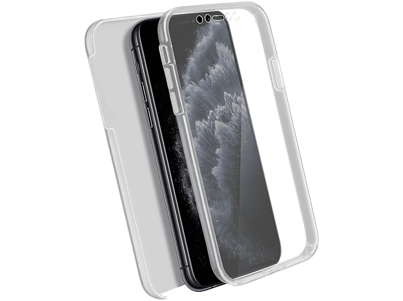 AVIZAR Rundumschutz Series, Full Cover, Pro iPhone Max, Transparent 11 Apple