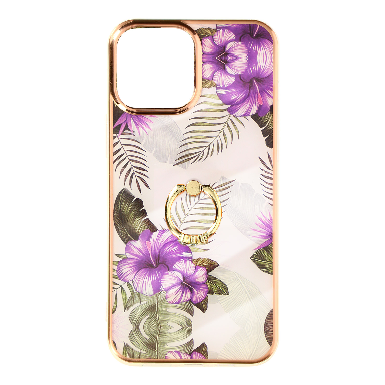 Violett iPhone Backcover, Series, Pro, 11 AVIZAR Blumen Apple,