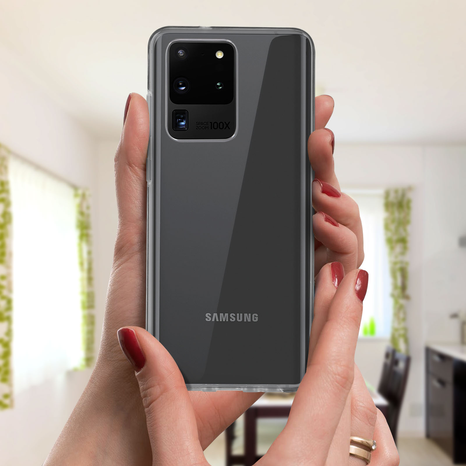 AVIZAR Rundumschutz Galaxy Cover, Full Ultra, Series, Transparent S20 Samsung
