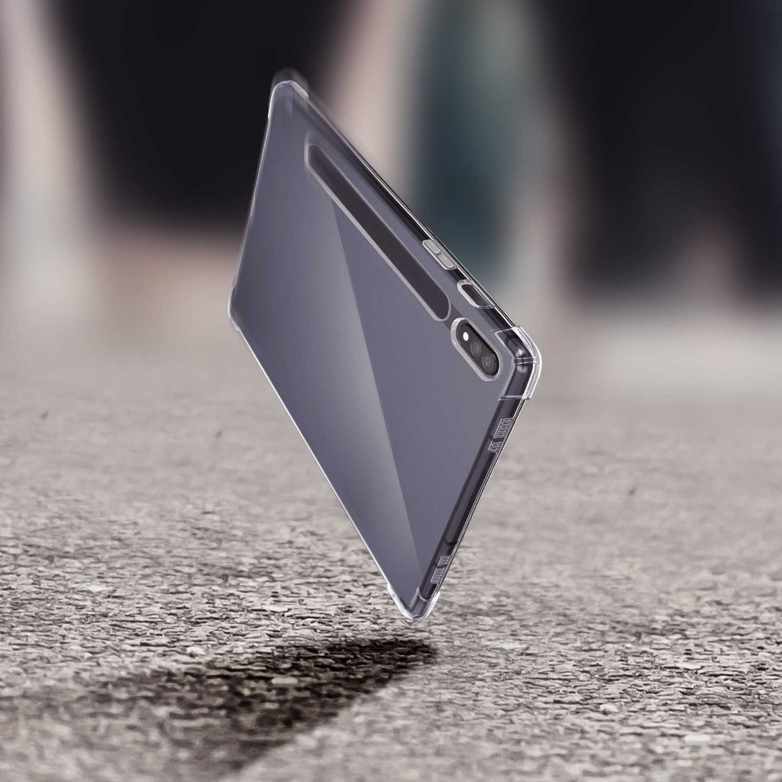 AVIZAR Refined Series Schutzhüllen Samsung für Backcover Transparent Silikongel