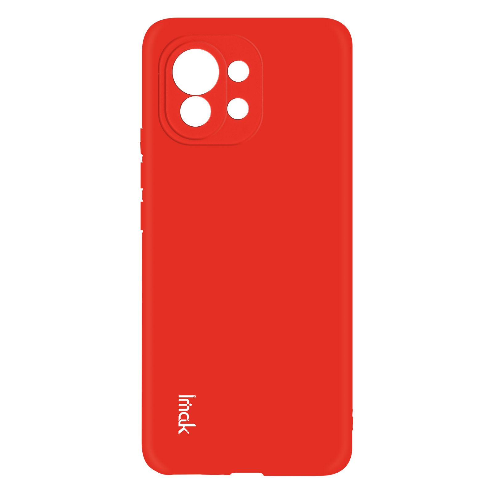 IMAK Soft Touch Series, 11, Rot Xiaomi, Xiaomi Backcover, Mi