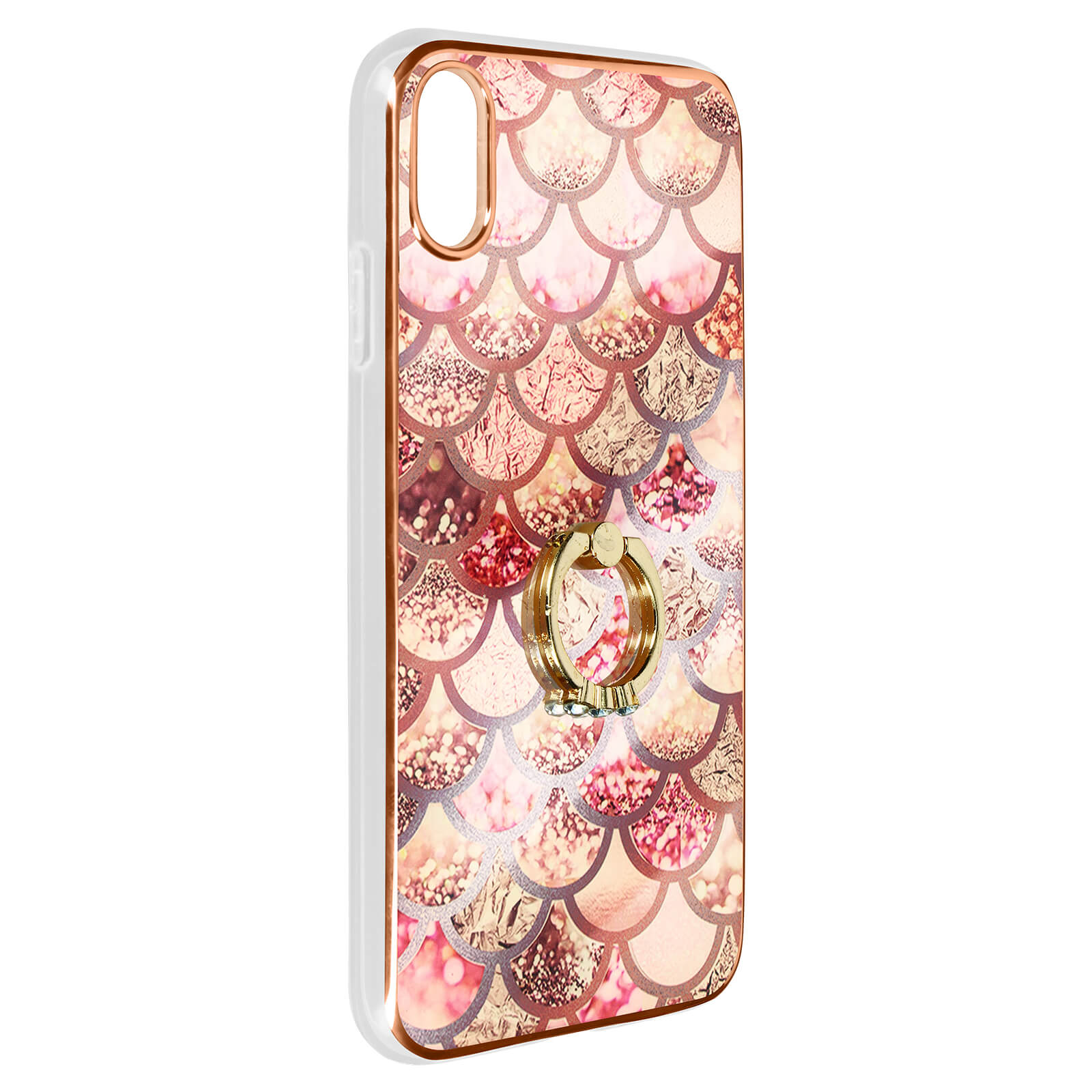 AVIZAR Meerjungfrau Series, Backcover, Apple, iPhone XS Rosa Max