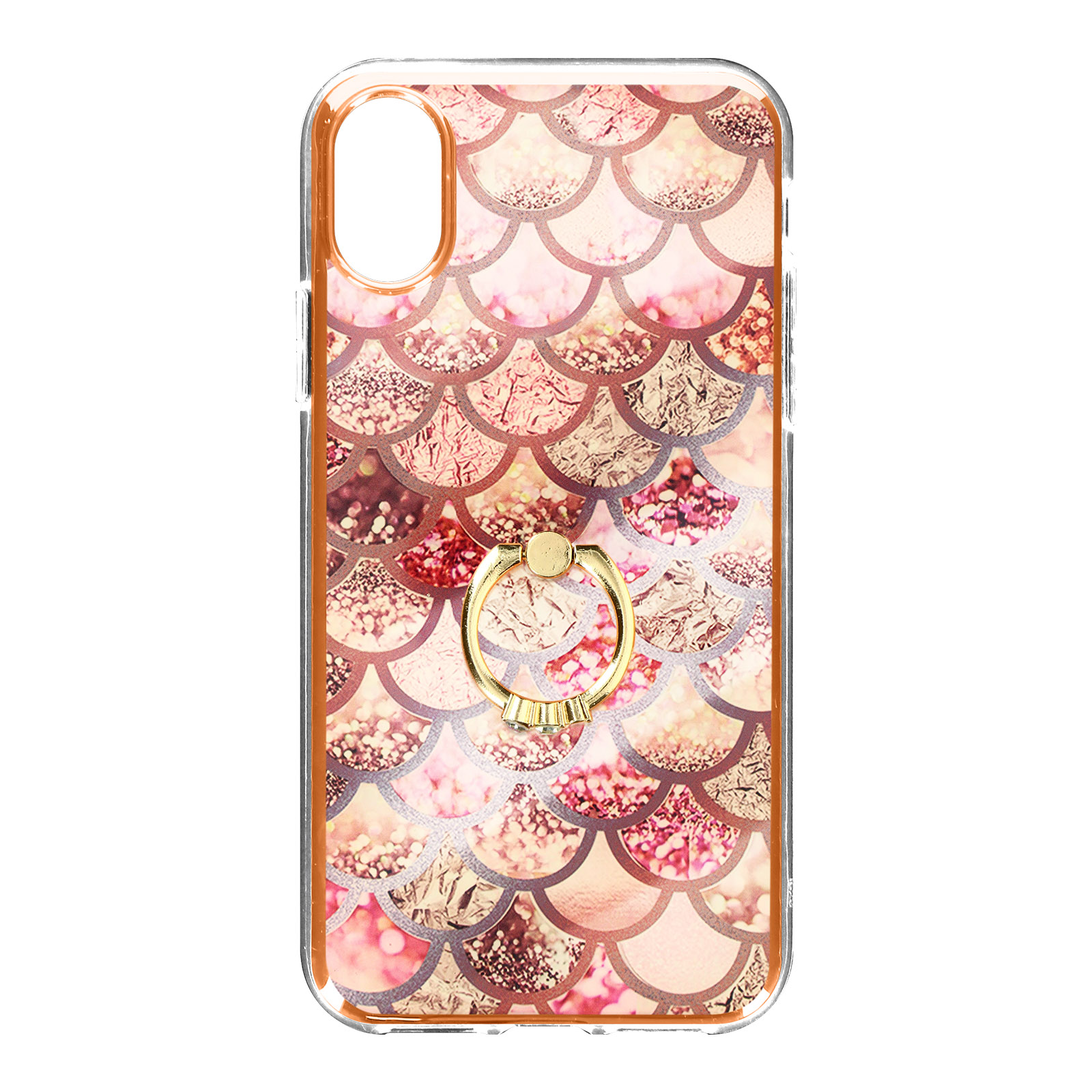 Series, Apple, XS, Rosa Backcover, AVIZAR iPhone Meerjungfrau