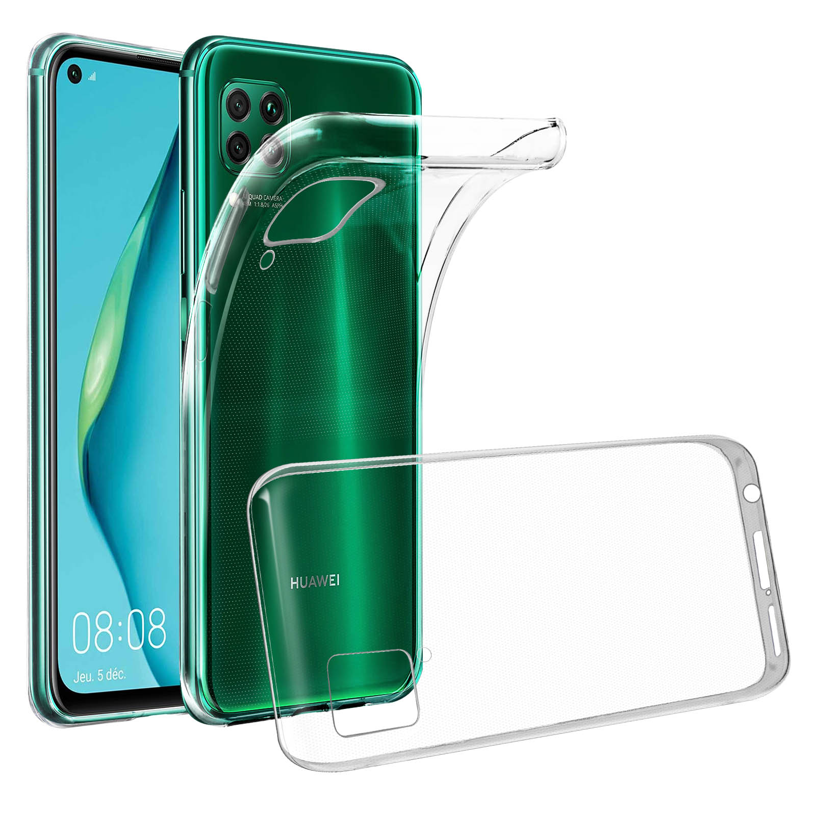 AVIZAR Skin Huawei, Series, P40 Transparent Lite, Backcover