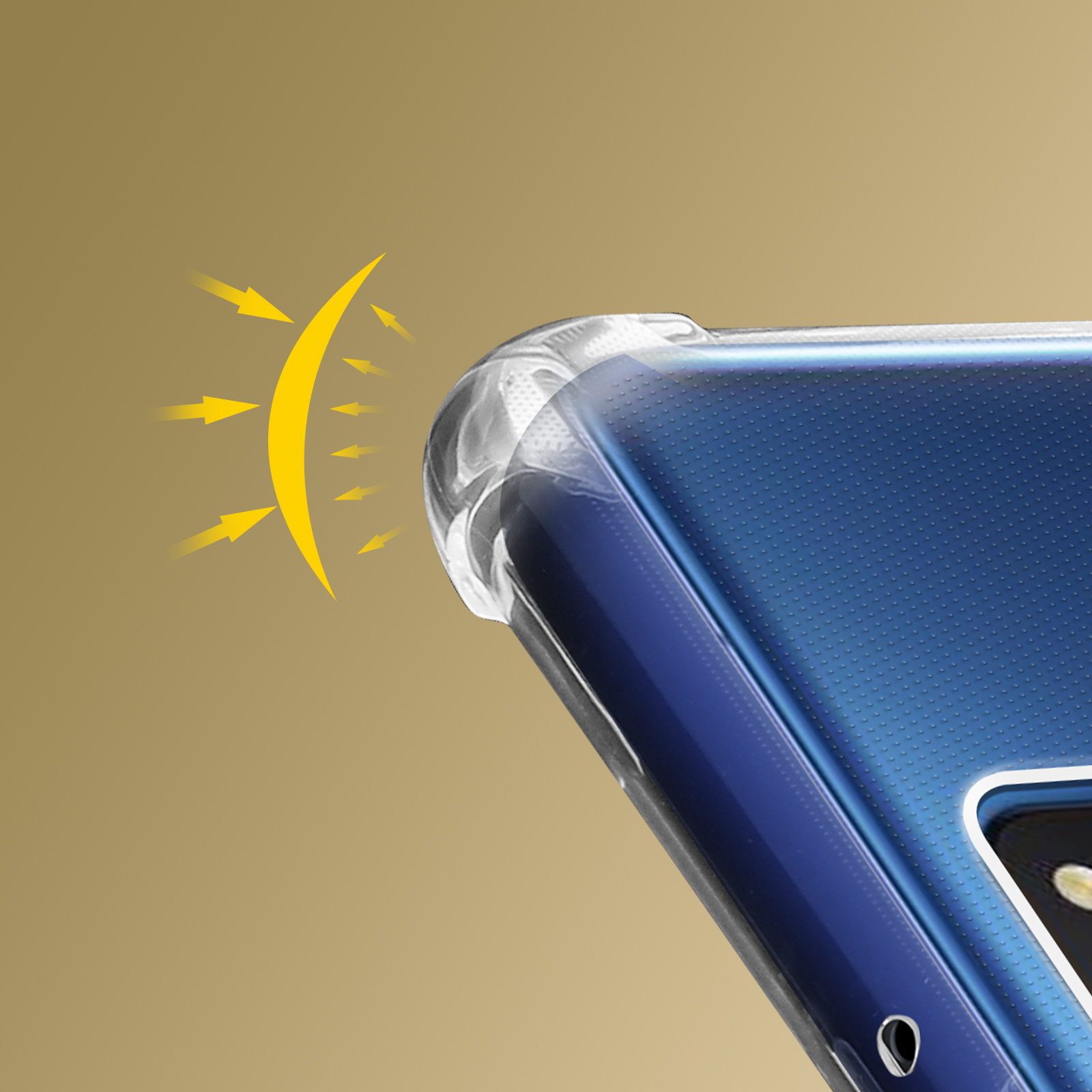 Backcover, Transparent Galaxy Refined Lite, S10 AVIZAR Series, Samsung,