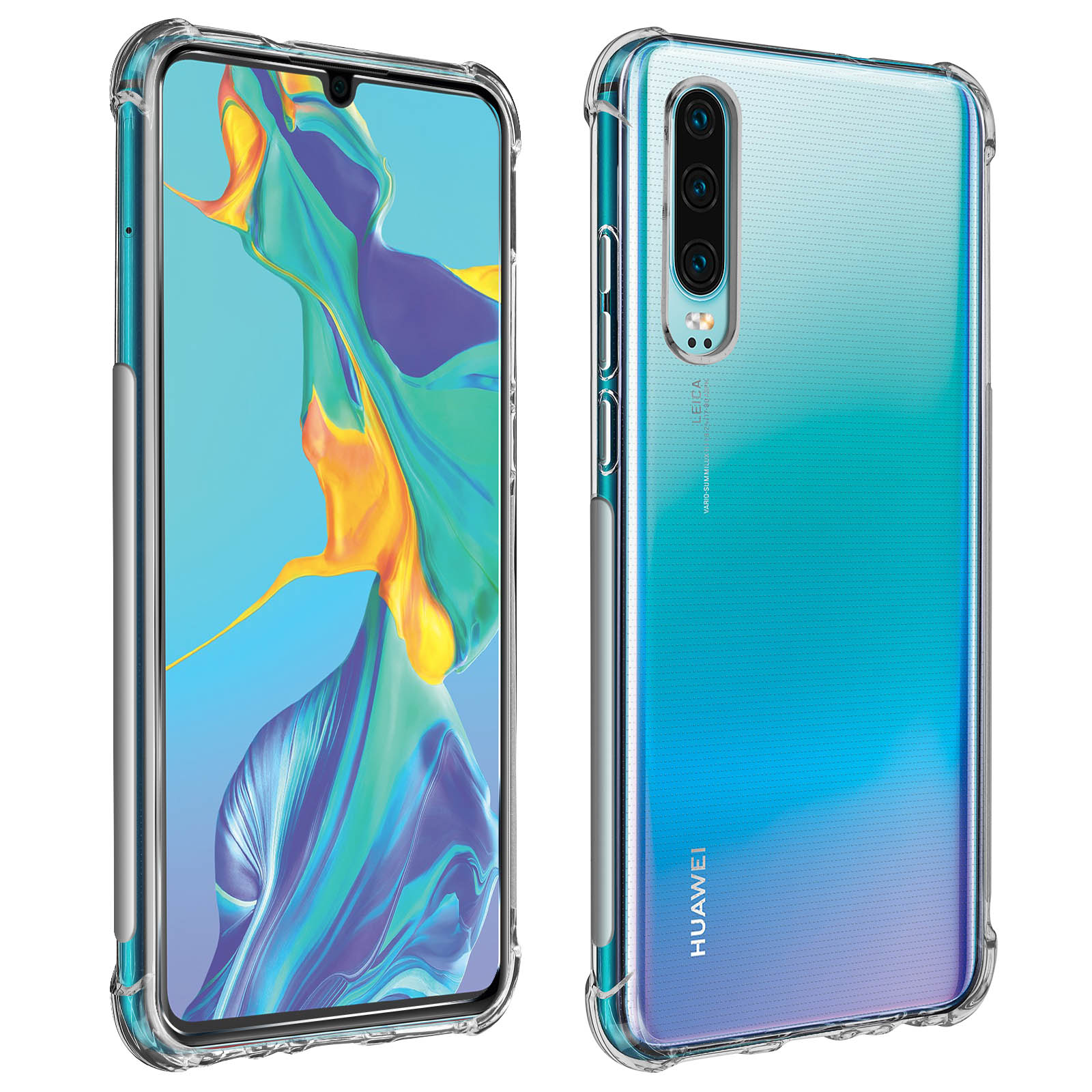 AVIZAR Prems Series, Transparent Backcover, Huawei Huawei, P30