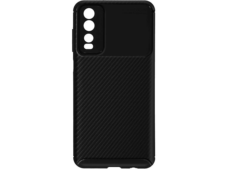 Schwarz Y11s, Backcover, Vivo, Carbon AVIZAR Series, Vivo