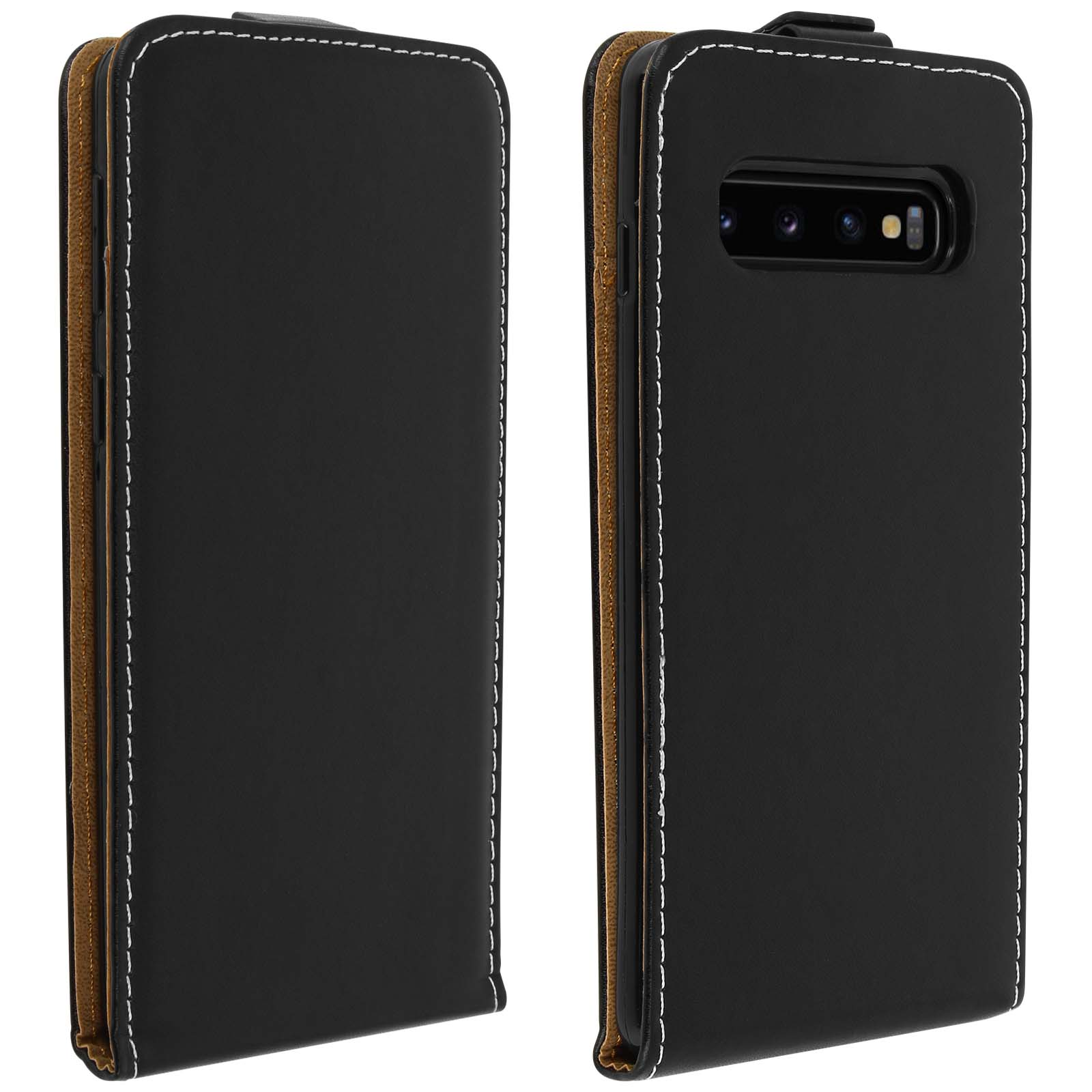 Flexi Galaxy S10, Samsung, Series, Schwarz Bookcover, AVIZAR