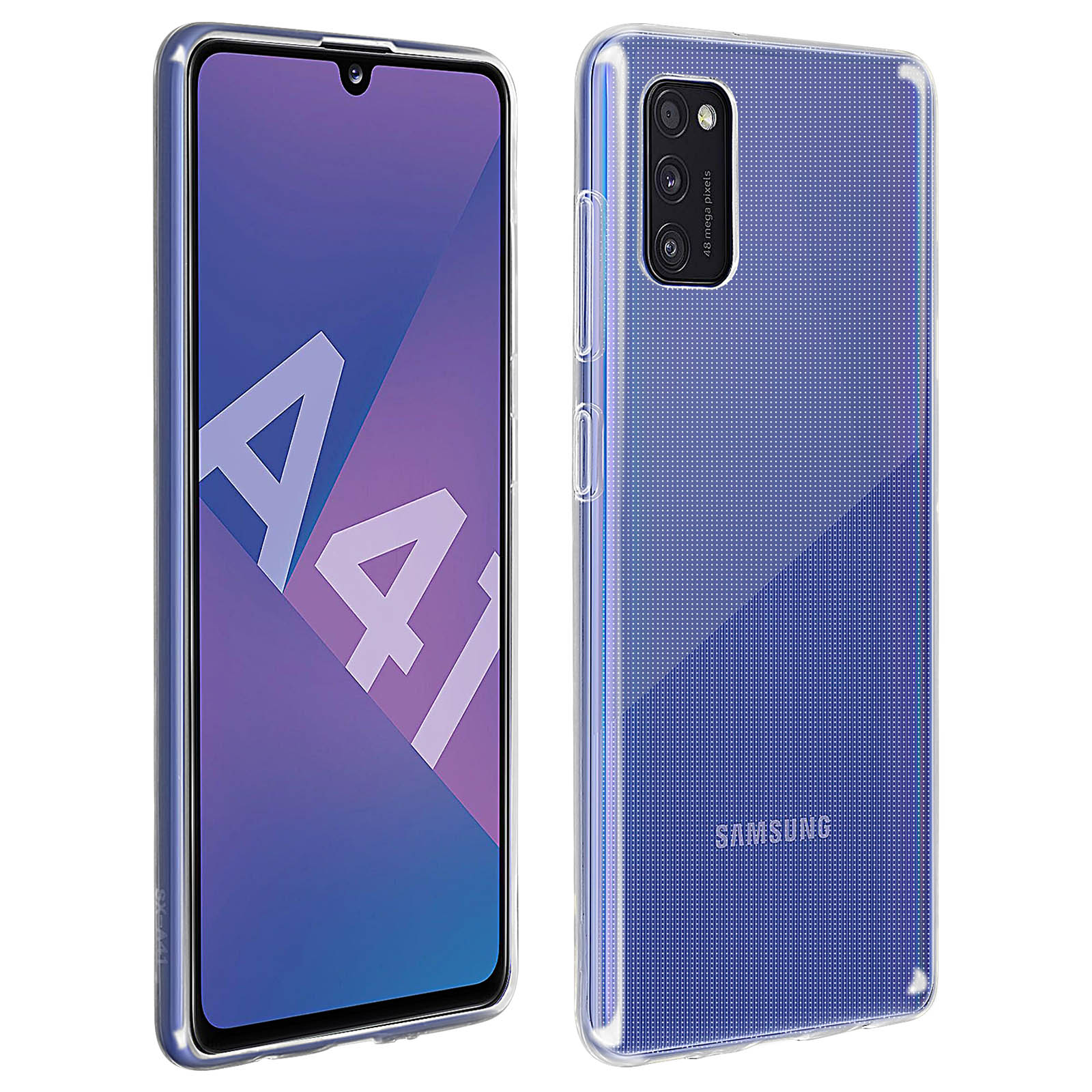 AVIZAR Gelhülle Series, A41, Galaxy Backcover, Transparent Samsung