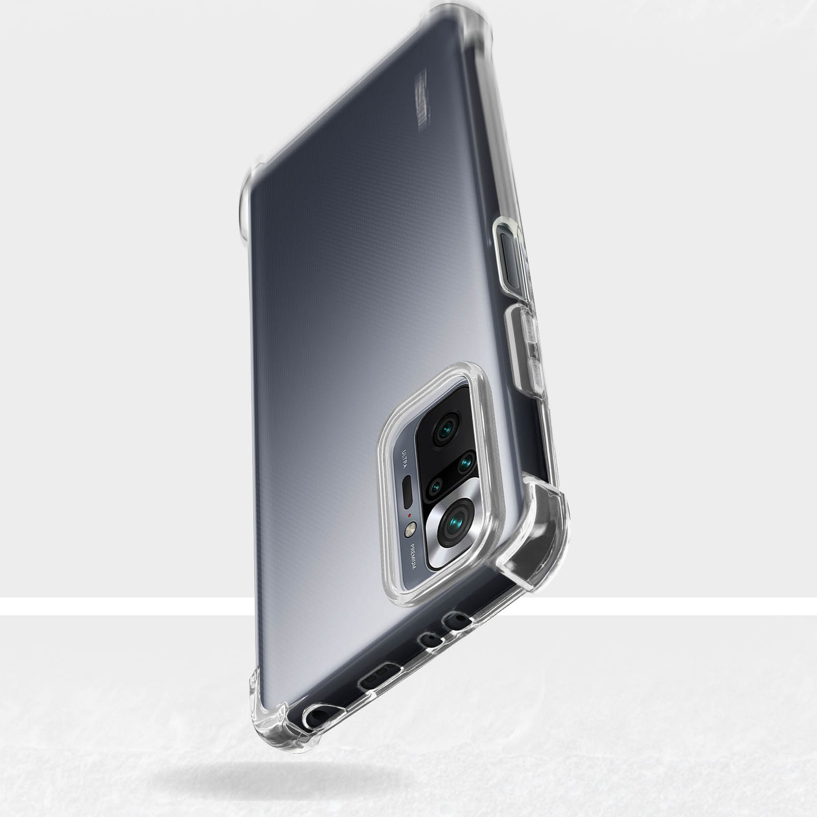 Backcover, Bumper Transparent 10 AKASHI Pro, Xiaomi, Series, Redmi Note
