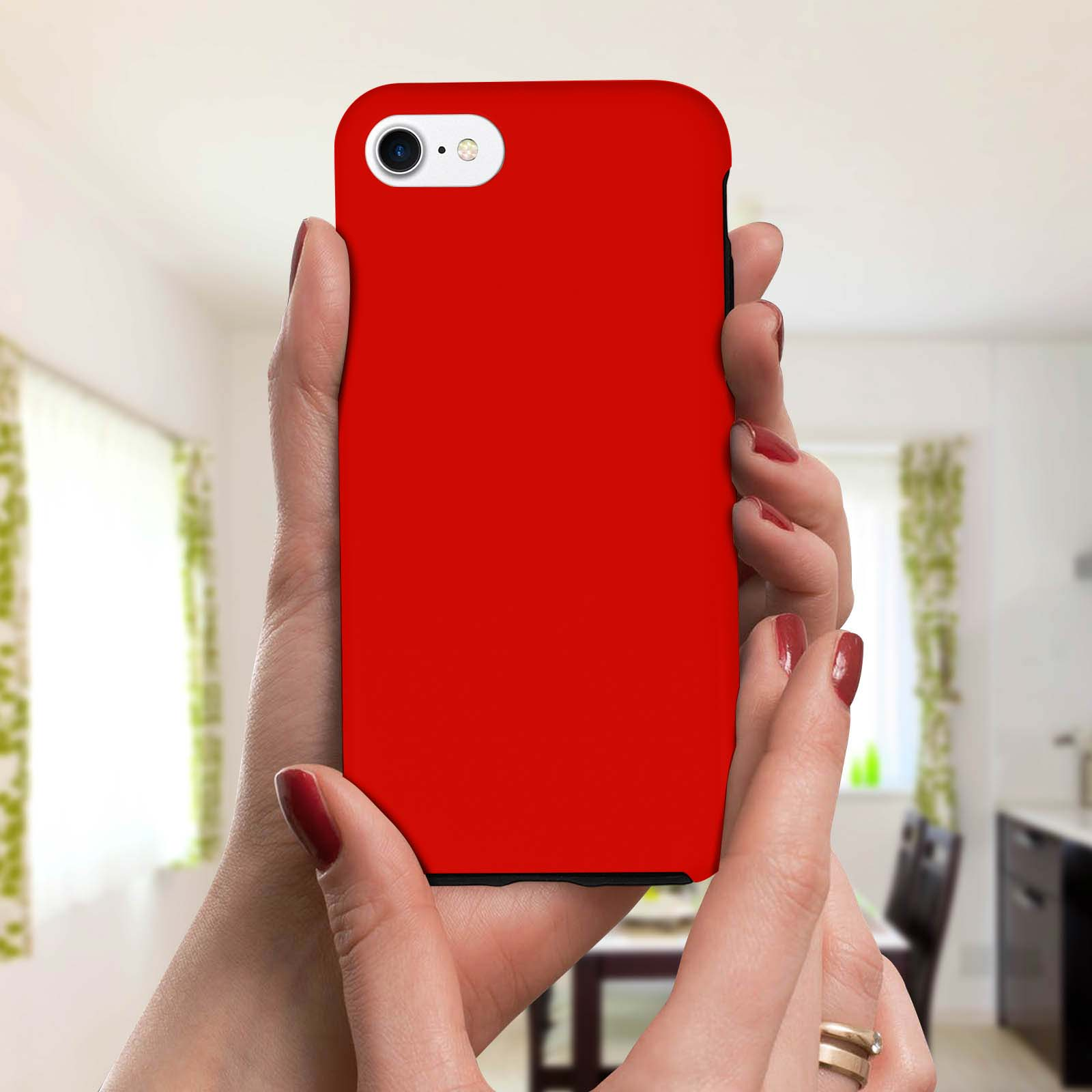 Apple, iPhone Full Series, 2022, Rundumschutz AVIZAR Cover, SE Rot