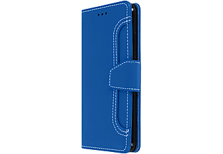 AVIZAR Handytasche aus Kunstleder, Vito Kollektion, Bookcover, Samsung, Galaxy A02s, Blau