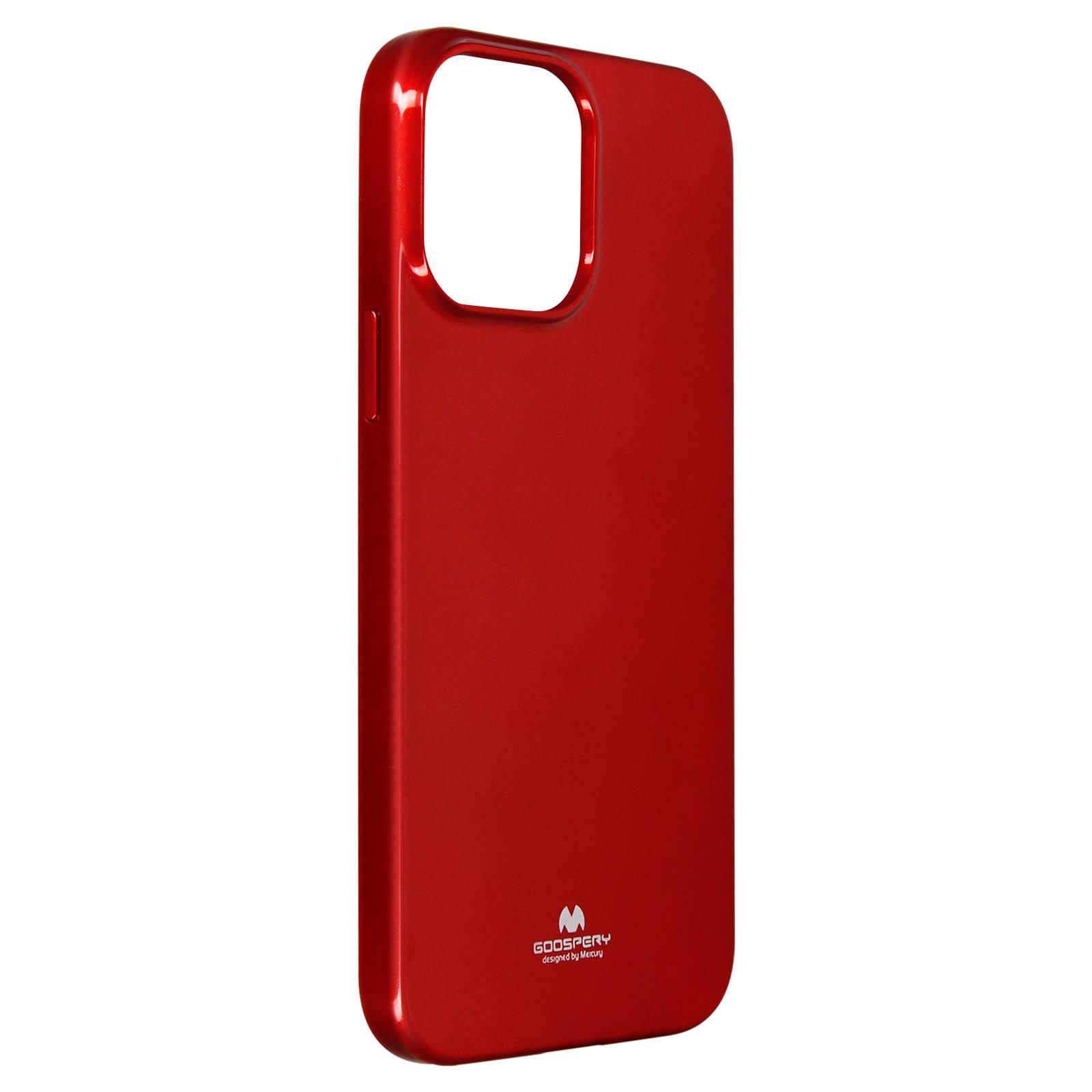Backcover, Apple, Rot Jelly Mini, iPhone 13 MERCURY Series,