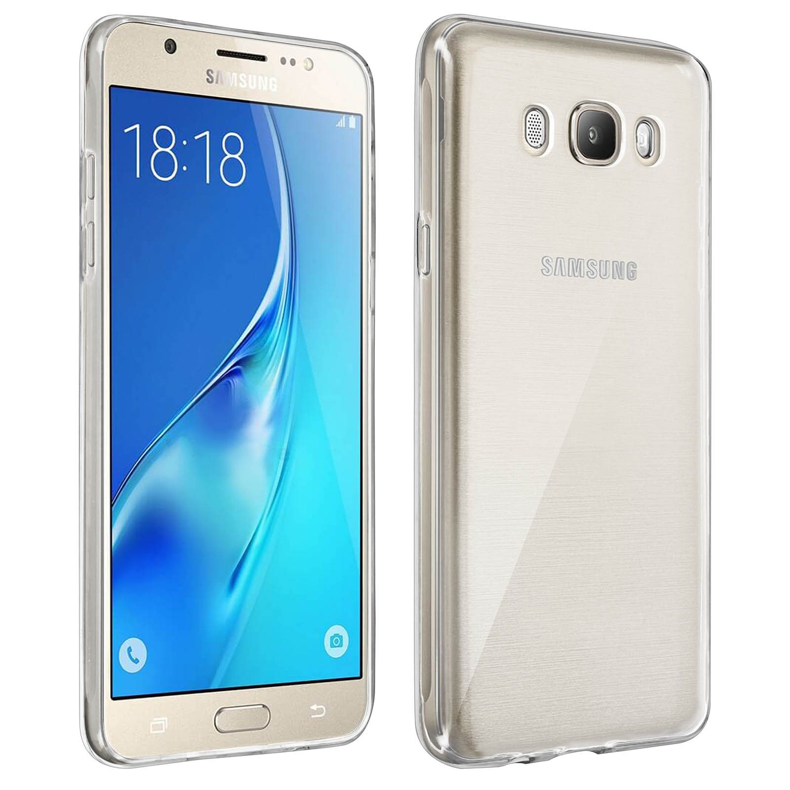 J5 Uclear Samsung, Series, Transparent 2016, AVIZAR Galaxy Backcover,