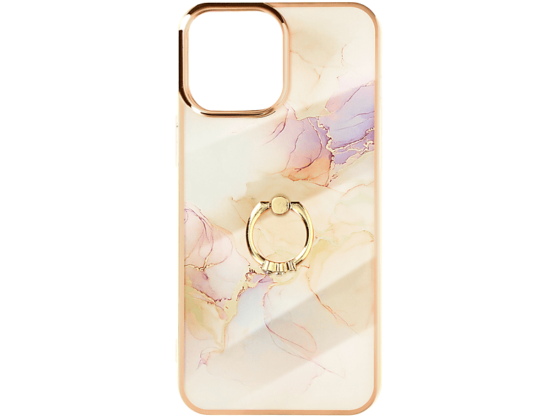 AVIZAR Marmormuster Series, Backcover, Apple, iPhone 12 Pro, Rosegold