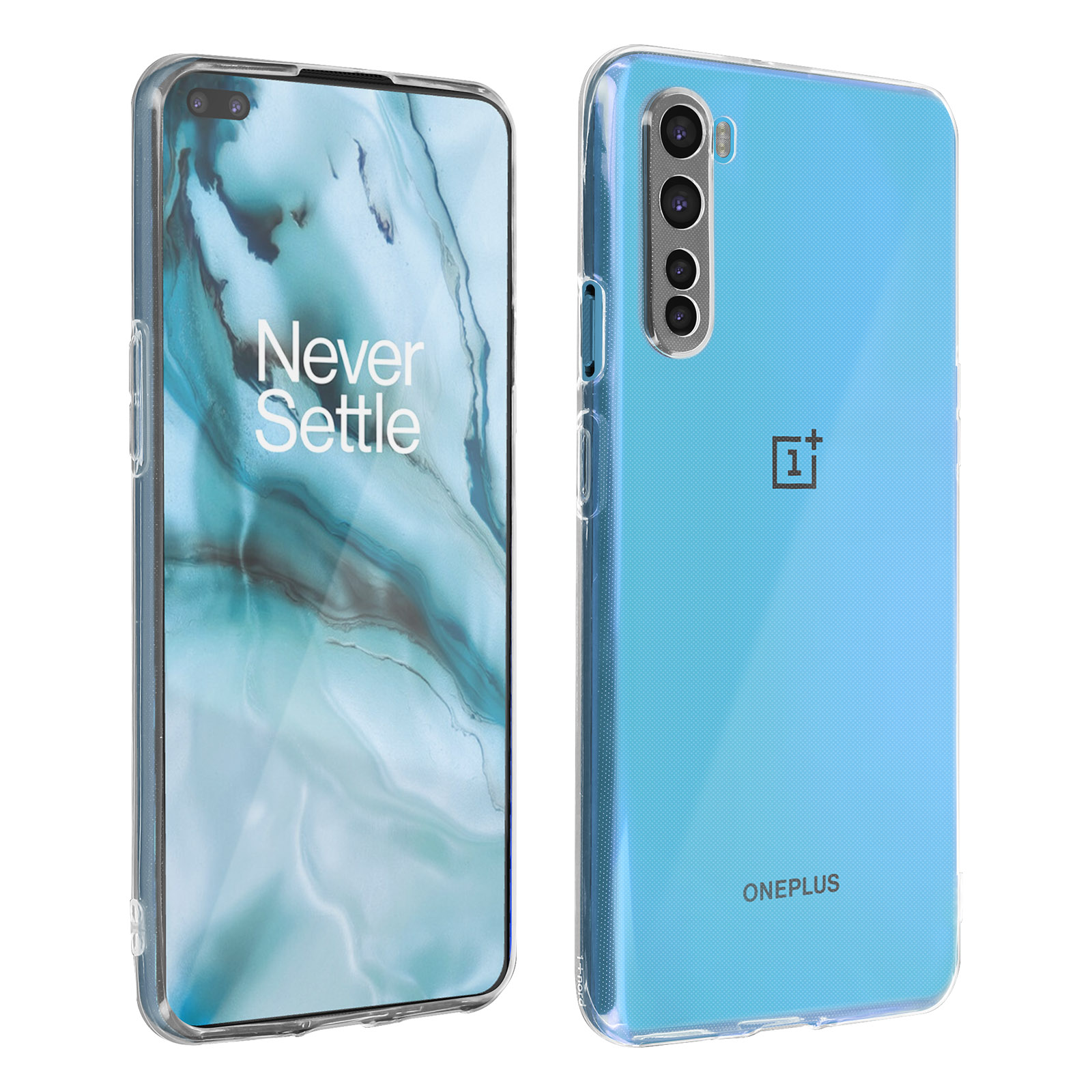 OnePlus, Set Backcover, Transparent OnePlus Nord, AVIZAR Series,