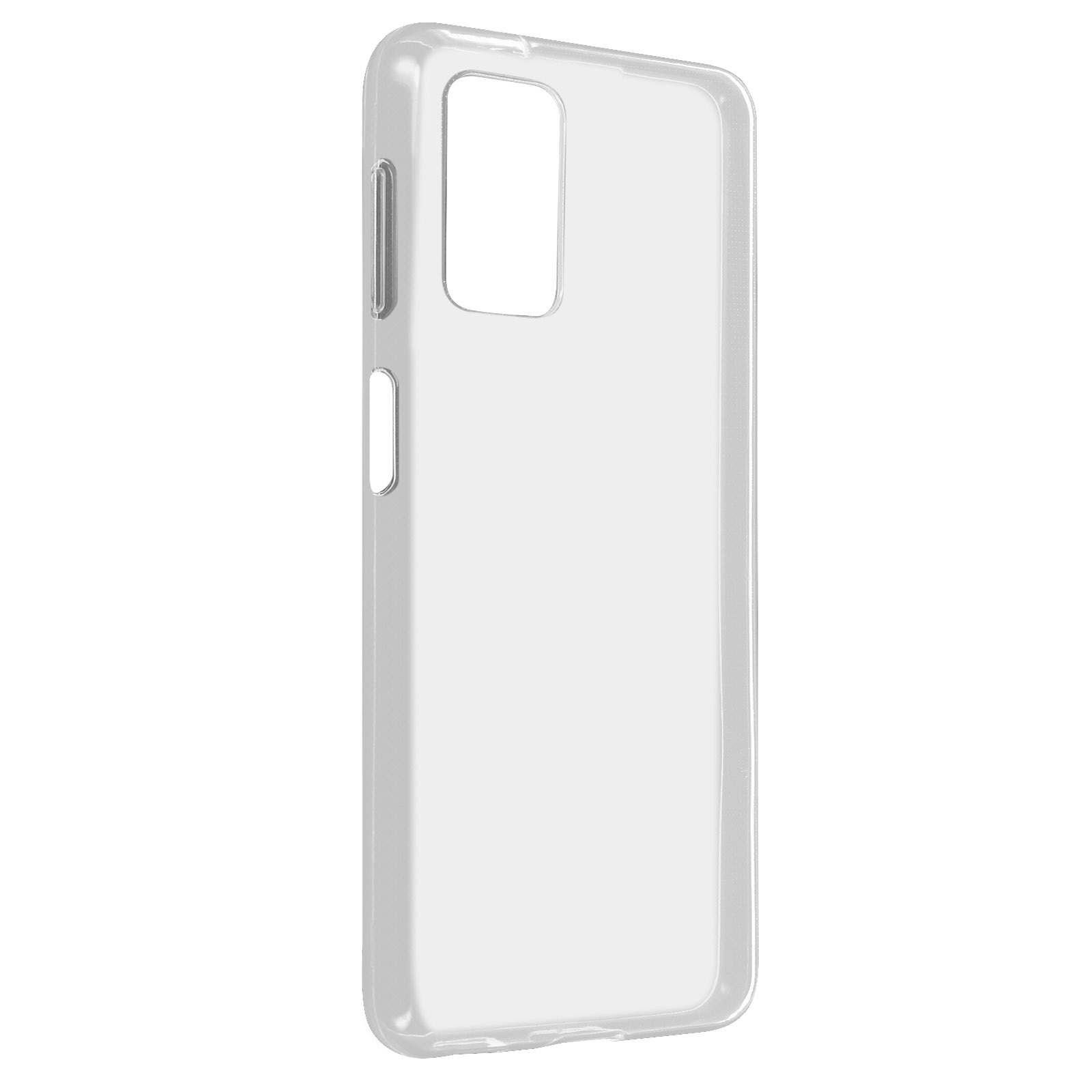 Een transparant telefoonhoesje.