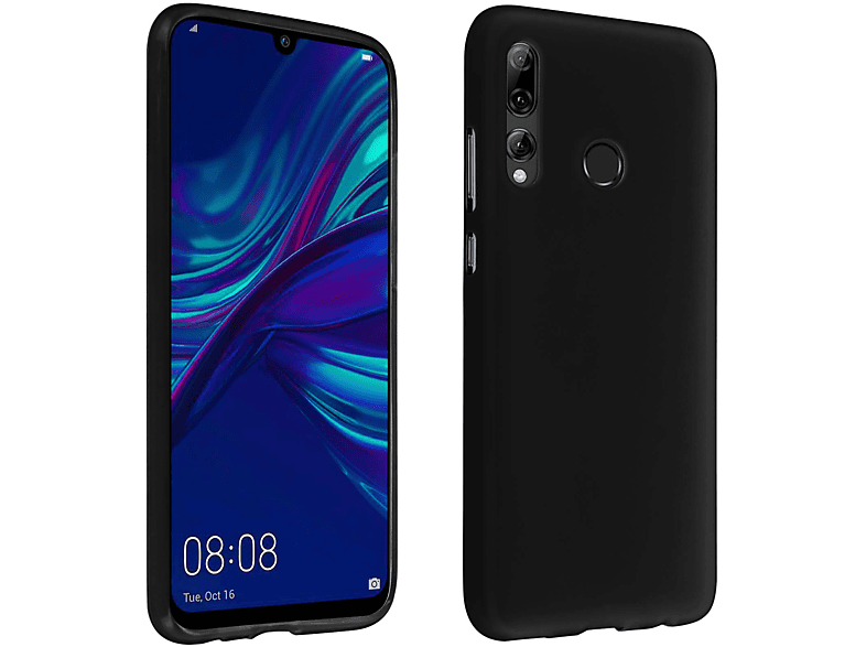 plus P Huawei, Schwarz Gelhülle 2019, Smart Series, Backcover, AVIZAR