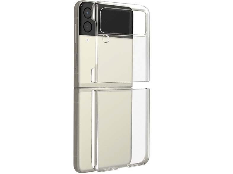 AVIZAR Crystal Series, Backcover, Samsung, Flip Galaxy 3, Z Transparent