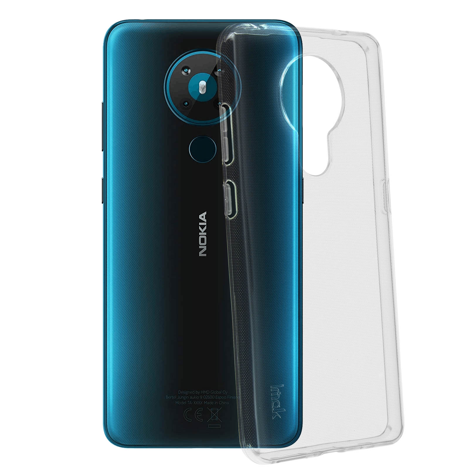IMAK Nokia, Nokia 5.3, Backcover, Backcover Series, Transparent