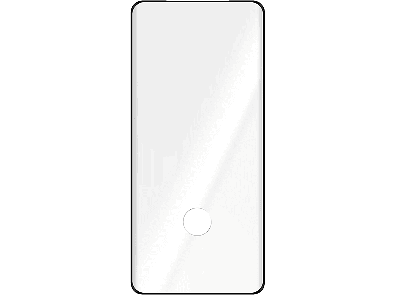 Samsung Schwarz Galaxy AVIZAR Ultra) S21 Glas 9H Härtegrad, mit Schutzfolie Gehärtetes Rand Glas-Folien(für