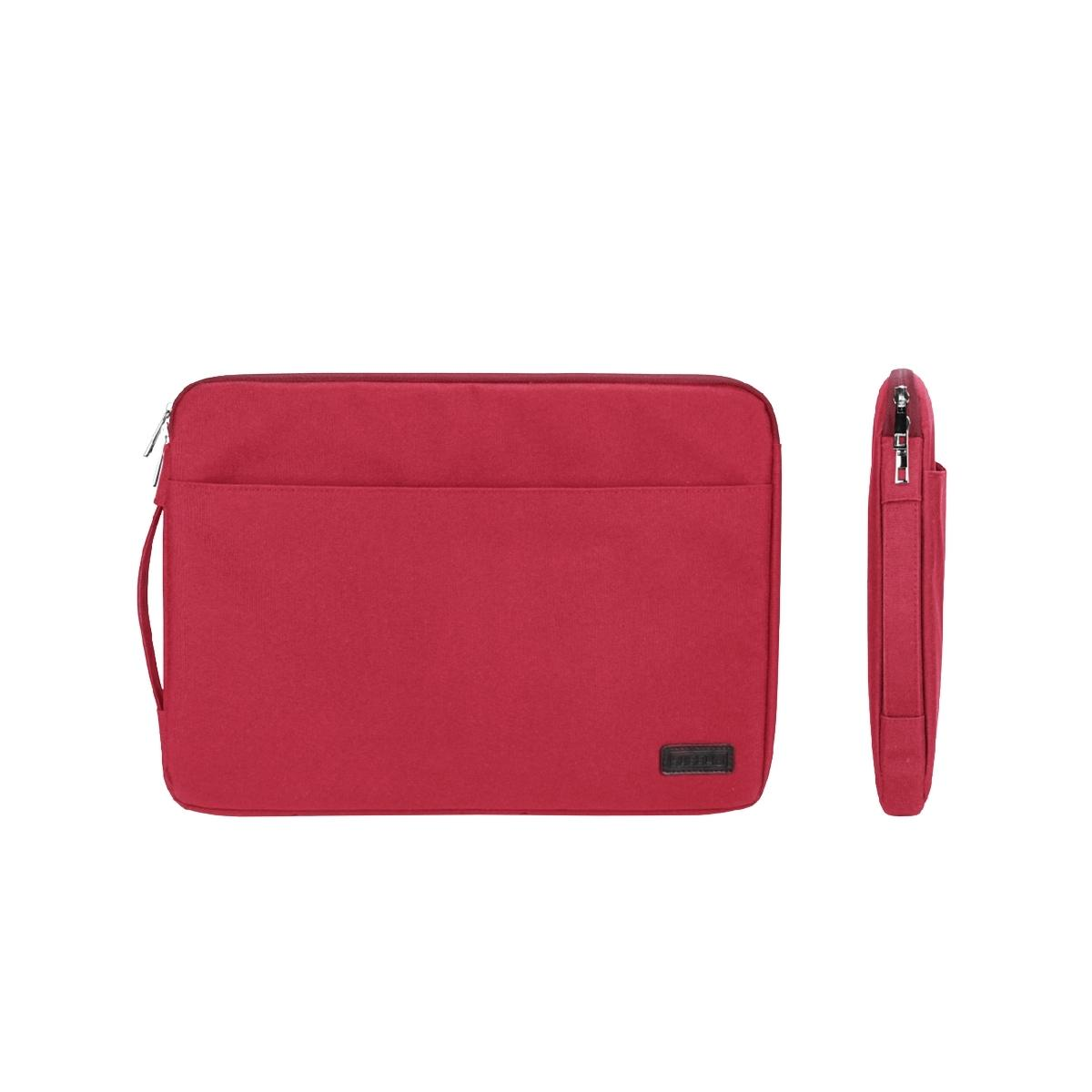 Funda Ordenador Portátil - Urban SUBBLIM, Apple, Microsoft, Lenovo, HP, Dell, Asus, Acer, Samsung, Huawei, Hasta 15,6", Rojo