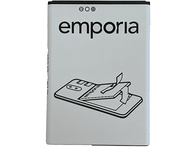 EMPORIA Original Akku für Emporia SMART.3mini Li-Ion Akku, Li-Ion, 3.7 Volt, 2500 mAh