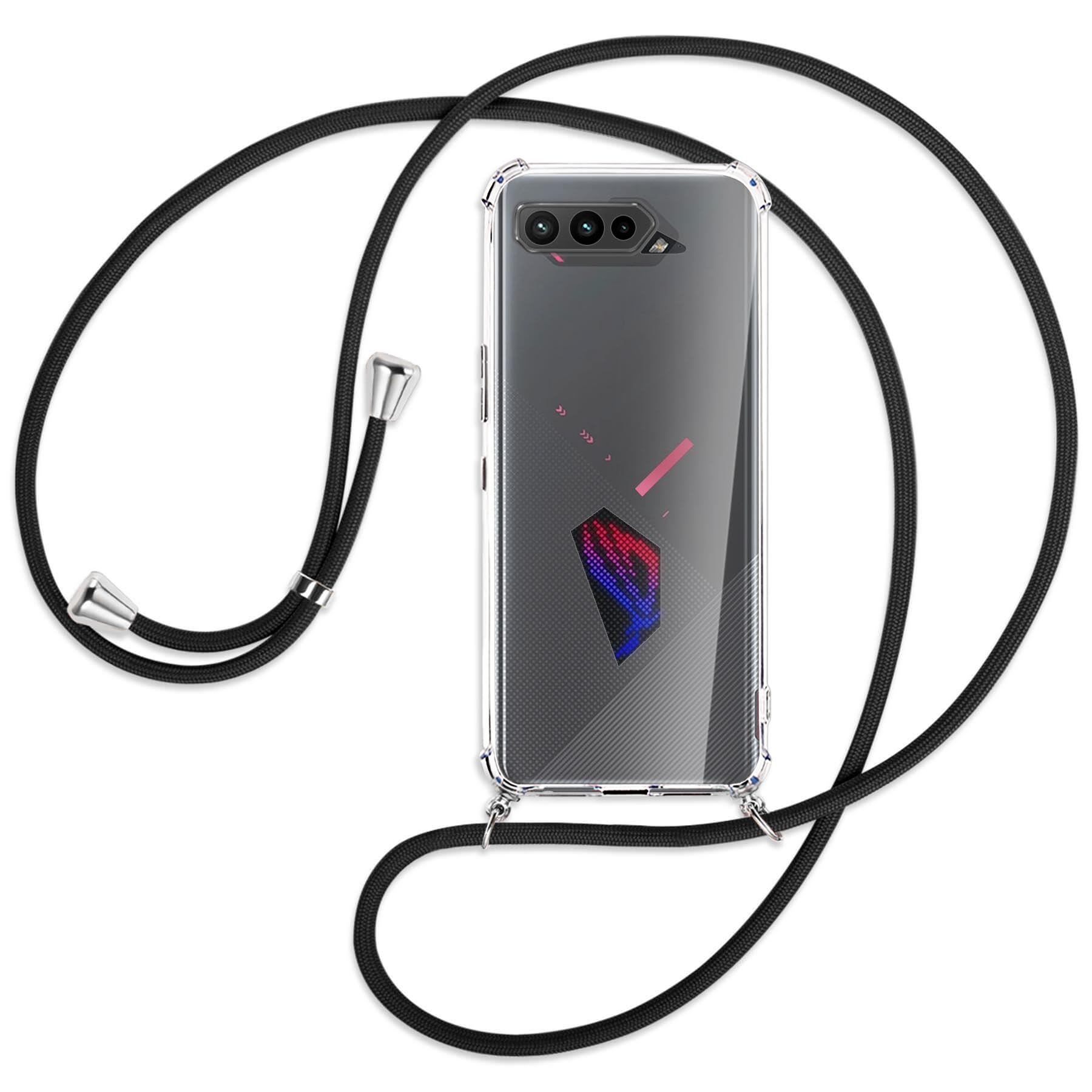 5 Schwarz 5, Ultimate, Phone mit Kordel, Backcover, Pro, MORE Phone ROG ROG Phone MTB Umhänge-Hülle ROG 5 Asus, ENERGY