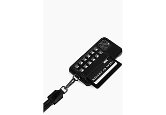 IDEAL OF SWEDEN IDSPNAW21-I1961-363, Umhängetasche, Apple, iPhone 11/XR, Dawn Black Studs