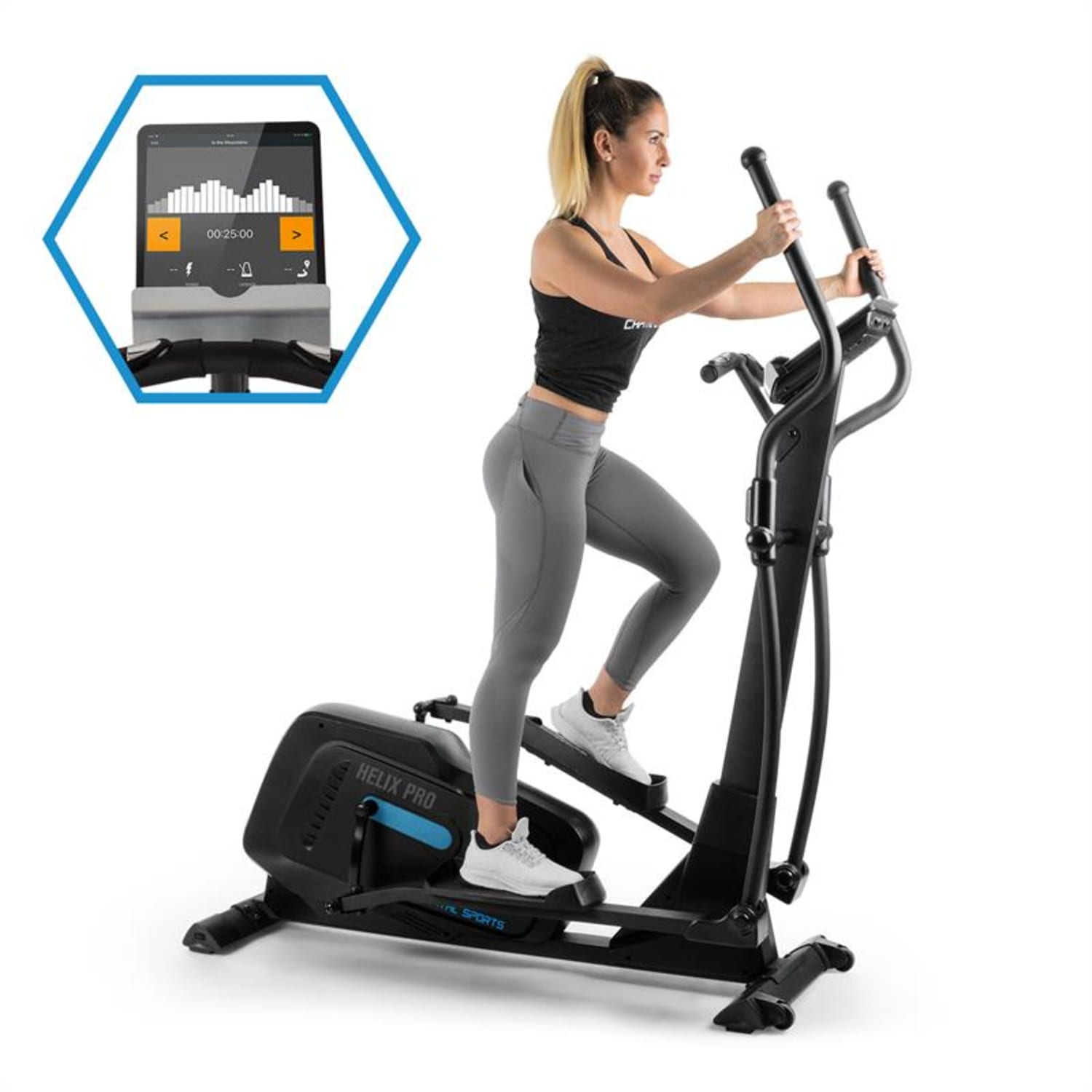 CAPITAL SPORTS Helix Pro Schwarz Crosstrainer