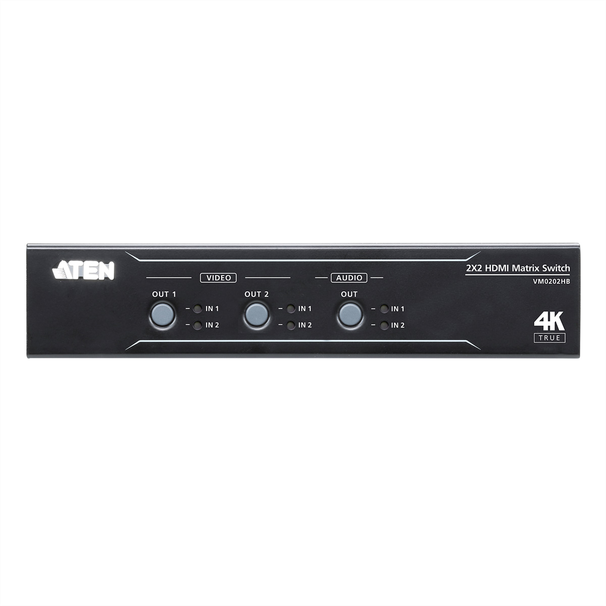 4K 2 HDMI-Video-Matrix-Switch ATEN VM0202HB x True 2 Audio/Video Matrix Switch HDMI