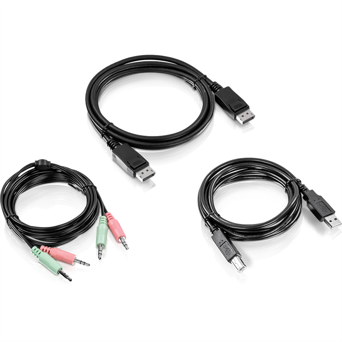 TRENDNET TK-CP06 KVM Kabel 1,8 Audio, m USB KVM-Kabel, Kit 1,8m DisplayPort