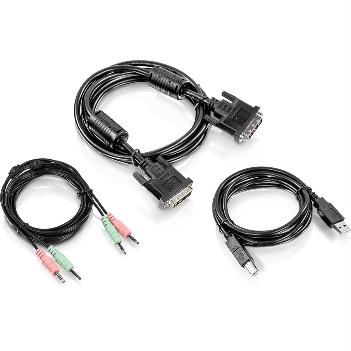 TRENDNET TK-CD06 KVM 1,83 DVI-I 1,8m Kabel Audio, Kit KVM-Kabel, m USB