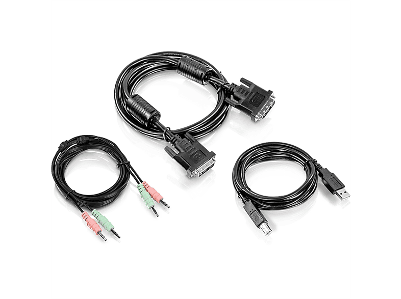 TRENDNET TK-CD06 KVM Kabel Kit 1,8m DVI-I USB Audio, KVM-Kabel, 1,83 m