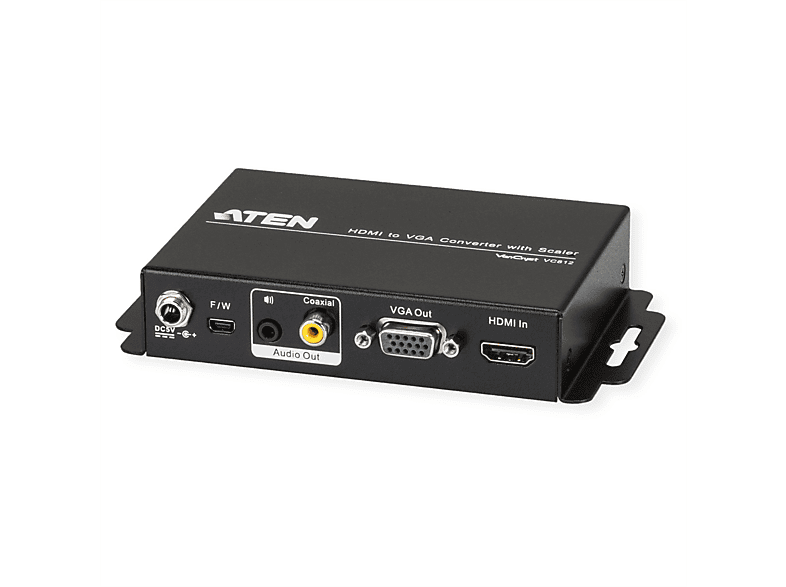 zu HDMI-VGA ATEN VC812 Skalierfunktion Adapter HDMI VGA Konverter mit