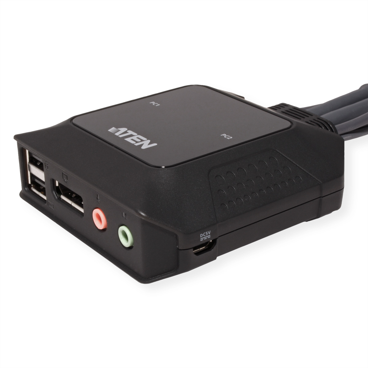 CS22DP USB KVM-Switch, DisplayPort ATEN Switch 2-Port DP KVM