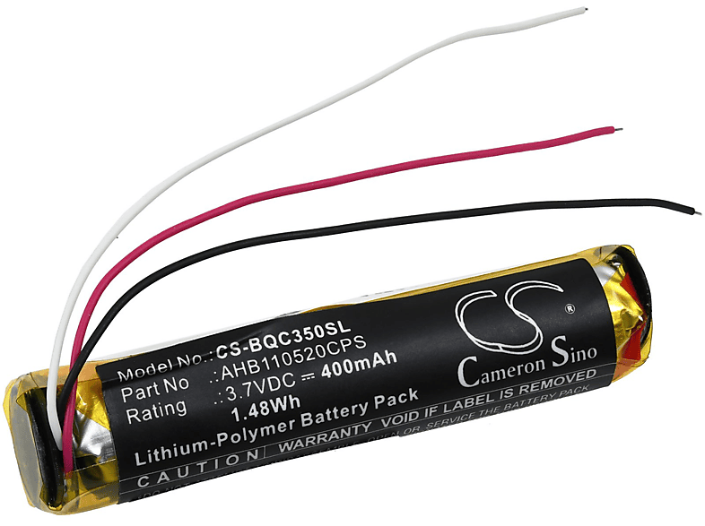 POWERY Akku Akku, Volt, Typ für Bose 3.7 Li-Polymer passend AHB110520CPS 400mAh