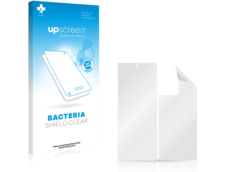 UPSCREEN antibakteriell klare Schutzfolie(für ZTE Axon 30 Ultra 5G (Vorder + Rückseite))