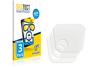 BROTECT 3x Airglass klare Schutzfolie(für Ulefone Armor 8 (NUR Kamera))