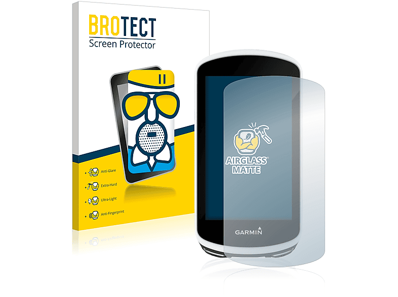 BROTECT Airglass matte Schutzfolie(für Edge 1030) Garmin