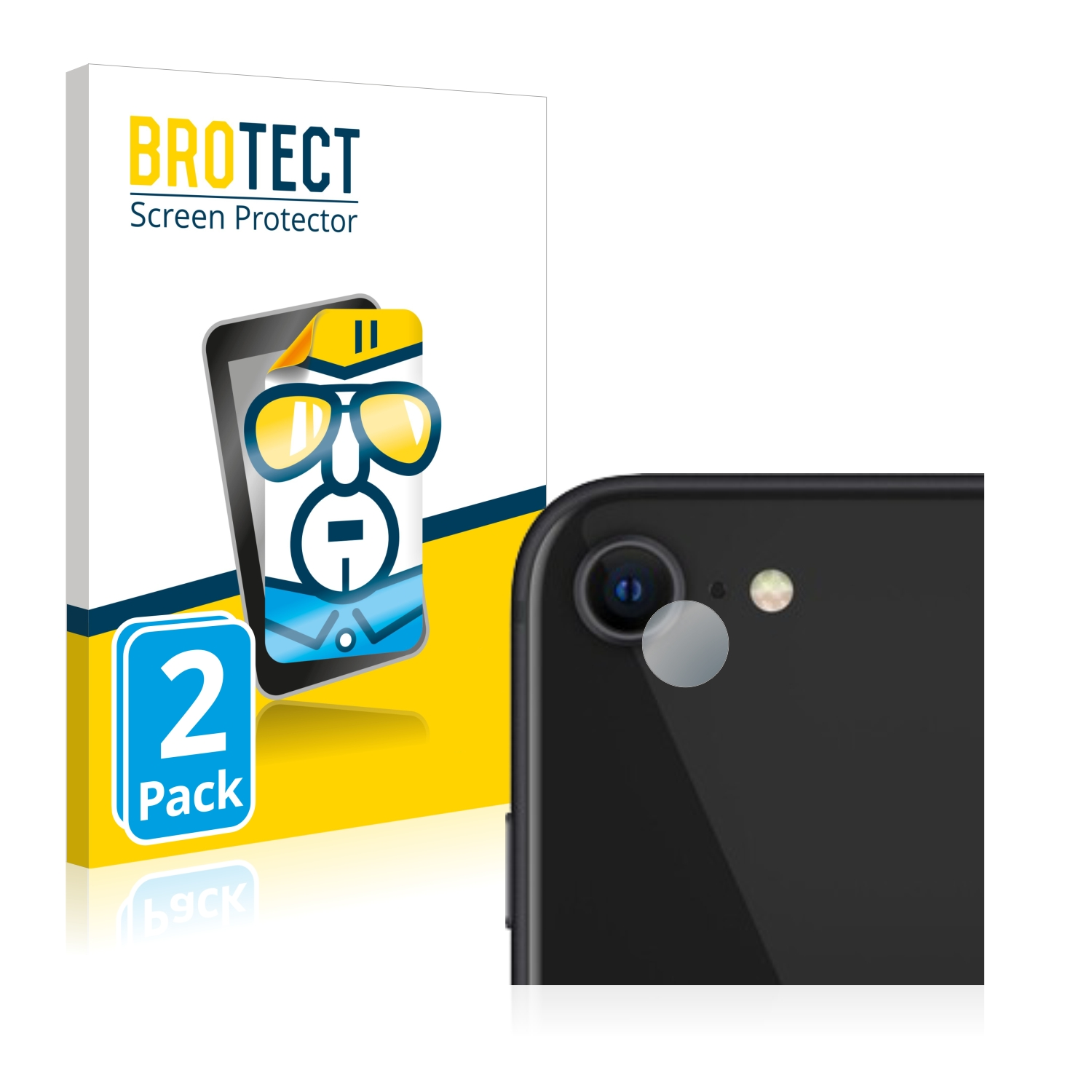 BROTECT Apple 2020) SE 2 2x klare iPhone Schutzfolie(für