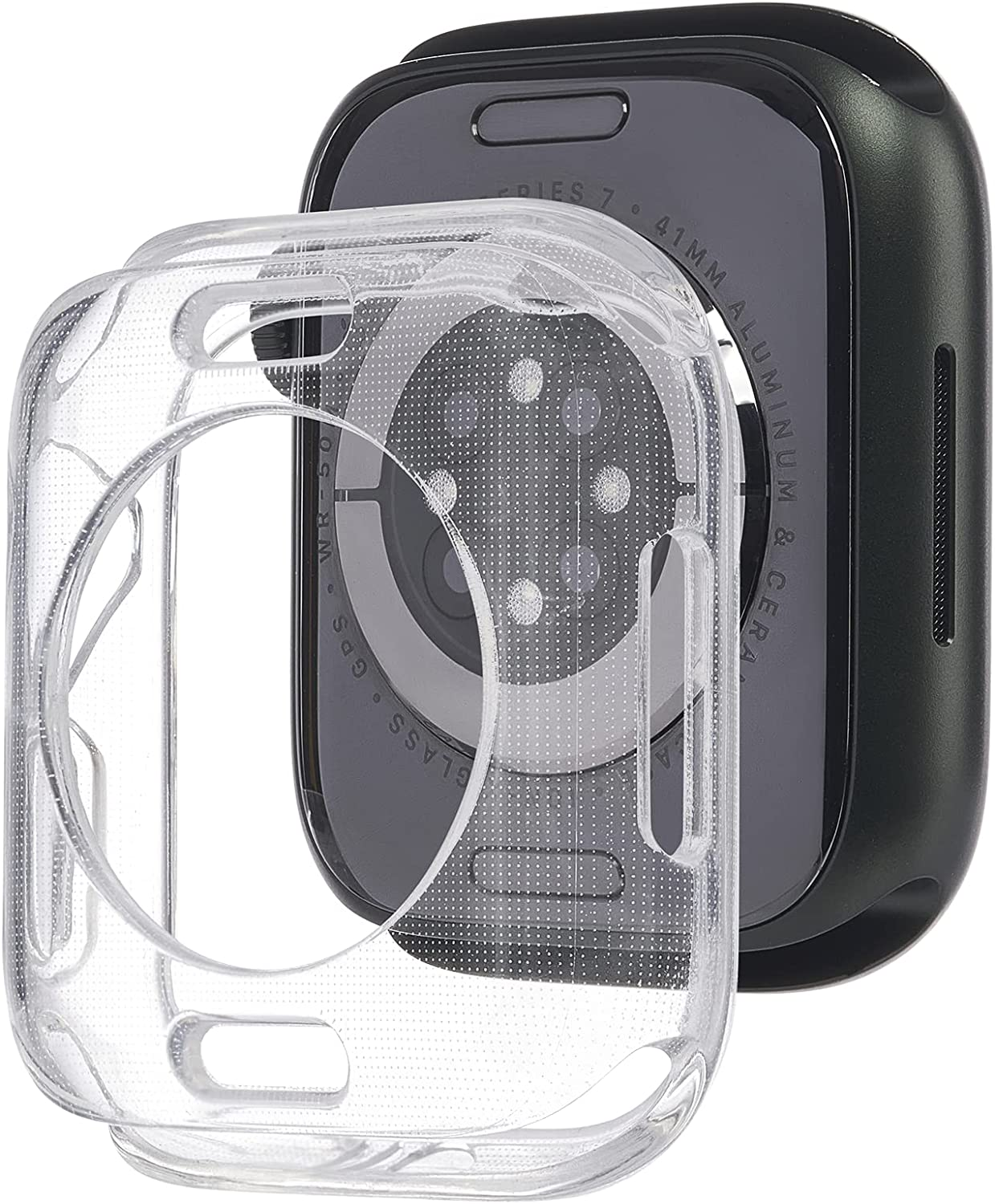CASE-MATE Tough Clear, Bumper, Apple, Transparent 8 7) (Series / mm, Watch 41