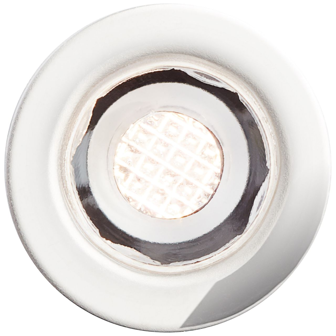 Einbauleuchtenset BRILLIANT LED Lampe Stück edelstahl/warmweiß Cosa 10 15