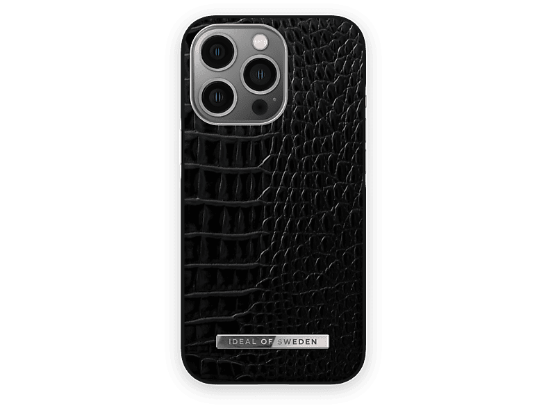 iPhone OF Croco Noir IDACSS21-I2161P-306, 13 Neo IDEAL SWEDEN Backcover, Silver Pro, Apple,