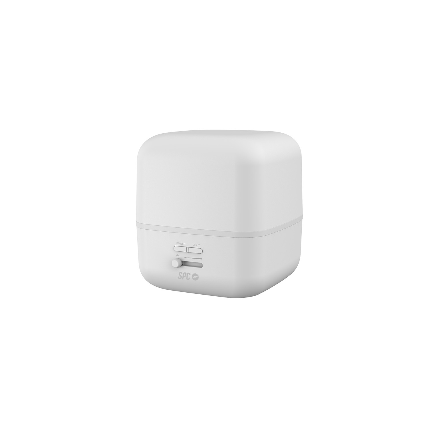 Difusor de Aromas y Lámpara RGB Inteligente Nerta WiFi - Difusor de Aromas y Lámpara RGB Inteligente SPC Nerta WiFi SPC, 400 ml, 15 m²m², Blanco