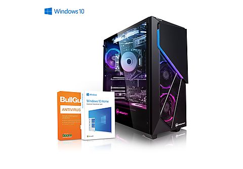 PC Gaming - MEGAPORT PC Gaming Luxury Intel Core i7-11700F • Nvidia GeForce RTX 2060 • 16GB • 1TB M.2 SSD • Windows10, Core i7-11700F 8x2,50 GHz, 16 GB RAM, 1000 GB SSD, Windows 10, Windows 10, negro